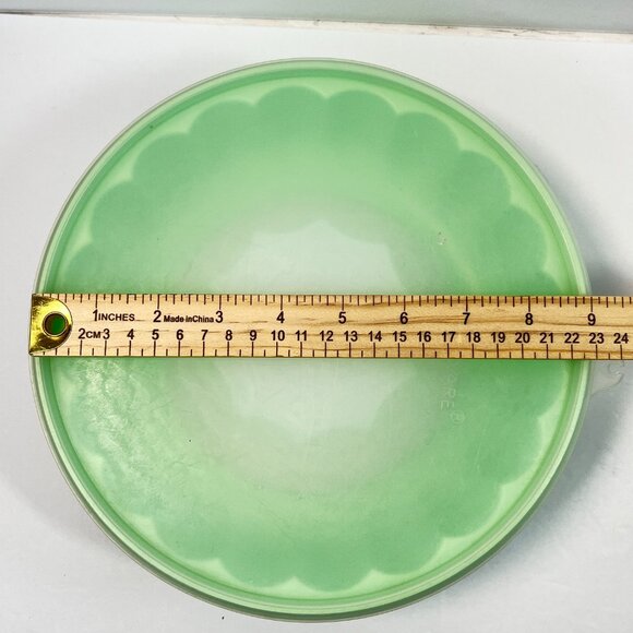 Vintage Tupperware 3 Piece Jell-O Mold Ice Ring Mint Green 9" - Picture 10 of 11